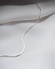 srebrne naszyjniki Łańcuszek minimalistyczny linka srebrny LINE 2