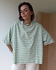 t-shirt damskie T-shirt Chillout green stripes bawełna 2