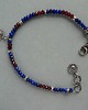 bransoletki srebrne -lapis z granatem- 3