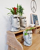 doniczki Doniczka osłonka Moai 24cm beton 5