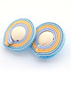 kolczyki soutache Pastelowe mini kolczyki 2 1