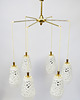 lampy wiszące Lampa kaskadowa, lata 70 1