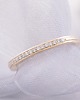 obrączki ślubne 2mm obrączka z diamentami w złocie 585 3