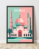 plakaty PLAKAT dekoracyjny pastelowy, Dubaj poster 1