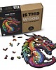 puzzle dla dzieci PUZZLE DREWNIANE DUŻY SMOK 140 elementów DRAPIEŻNY SMOK L 2