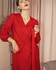 sukienki mini damskie Ana Moroles, Kimono wełniane Rojo 2