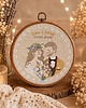 Ślub - inne Personalizowana pamiątka ślubna, haft w oprawie vintage 2