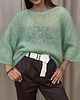 swetry damskie  Sweter Kid Moher Verde 2