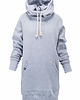 bluza z kapturem damska Bluza LUZAK szary 1