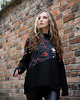 bluza z kapturem damska Bluza Skulls and Roses 3