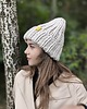 czapki damskie Wełniana czapka i komin- komplet zimowy peruvian WOOLY 1