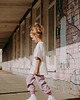 t-shirty dla dziewczynki T-shirt oversize Margaret Teddy cream 4