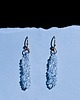 kolczyki szklane CRYSTAL - długie, eleganckie kolczyki ze szkła 4