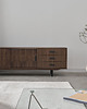 komody i szafki Komoda sideboard O-S03 drzwi przesuwne oraz 3 szuflady 4