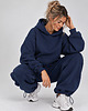 komplety damskie Dres Hoodie + Baggy 2W1 NAVY BLUE 2