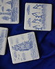 podkładki do kuchni Kafle ręcznie malowane- podkładki ceramiczne Gdańsk 1