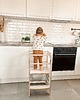 meble do pokoju dziecka Kitchen Helper Pomocnik kuchenny regulowany Biały 2
