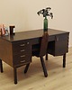 biurka Biurko dębowe, duński design, lata 70, produkcja: Dania 2