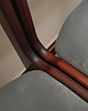 krzesła Komplet czterech krzeseł mahoniowych, duński design, lata 70, produkcja: Dania 4