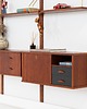 półki Regał systemowy tekowy, duński design, lata 60, produkcja: Dania 2