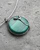 naszyjniki - inne Malachit  z gałązką - naszyjnik 1