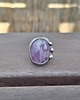 pierścionki - różne Ametyst - pierścionek regulowany 2