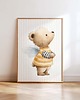 obrazy i plakaty do pokoju dziecięcego Plakat Na Ścianę Dla Dzieci Pszczółkowi Przyjaciele nr. 10 1