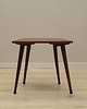 stołki Taboret tekowy, duński design, lata 70, produkcja: Dania 2