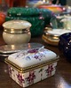 świeczniki i świece Świeca sojowa vintage porcelanowe puzderko 4