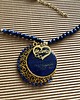złote naszyjniki Naszyjnik dla Mamy z lapis lazuli 3