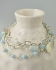 bransoletki z kamieni naturalnych Larimar - srebrna bransoletka 1