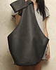 torby XXL Long Boogi Bag grafitowa / torebka hobo / boho 2