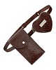 saszetka nerka Torebka Pasek z mini torebkami MULTIBELT BRAZOWY 1