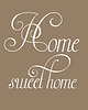 plakaty POSTER - plakat- HOME sweet HOME II 3