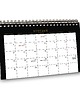 kalendarze i plannery Kalendarz biurkowy 2026 BLACK ROYAL na biurko wolnostojący 1