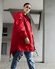 kurtki damskie Kurtka ocieplana/ płaszcz typu parka czerwona 6