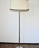 lampy podłogowe Lampa podłogowa Art Deco, lata 30., niklowana stal 2