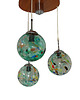 lampy wiszące Lampa wisząca vintage z lat 80 3