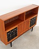 regały i półki Biblioteczka tekowa, duński design, lata 70, produkcja: Dania 3