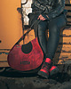 torby na ramię JANIS skórzana torba inspirowana gitarą krwista czeriwień 2
