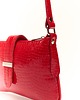 torby na ramię Torebka skórzana na ramię - kroko czerwony  (6392) 4