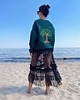 bluza bez kaptura damska Bluza z haftem - Into the Forest 4