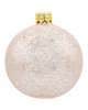 ozdoby choinkowe Bombki okrągłe zestaw różowo-złoty 3