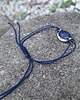 bransoletki wire wrapping Lapis lazuli na lato - bransoletka sznurkowa 3