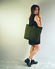 torebki różne SHOPPER BAG 02 torba na ramię czarny zamek 2