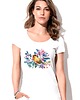 t-shirt damskie Koszulka organiczna z nadrukiem Bird 1