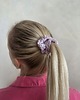 gumki do włosów Gumka jedwabna, scrunchie, wild lavender check MIDI 1