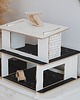 klocki i zabawki drewniane Drewniany minimalistyczny samochodzik 3