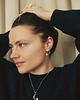 kolczyki srebrne Amber as a Pearl / silver earrings with Amber 6