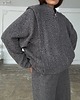 kurtki damskie Kurtka Shelter steel grey boucle 3